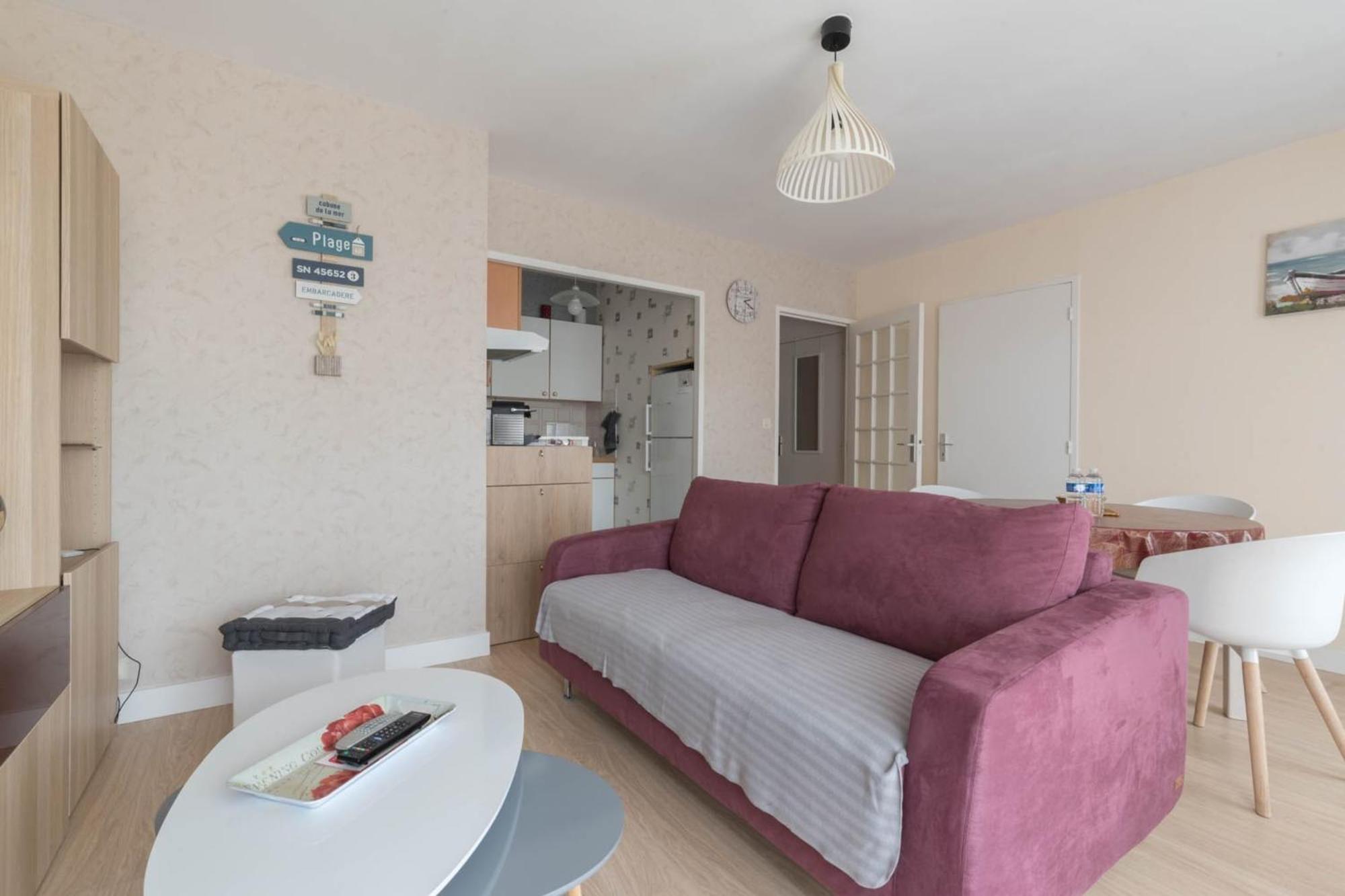 Le Vintage - 300M Plage - Wifi - Parking Saint-Nazaire  Buitenkant foto